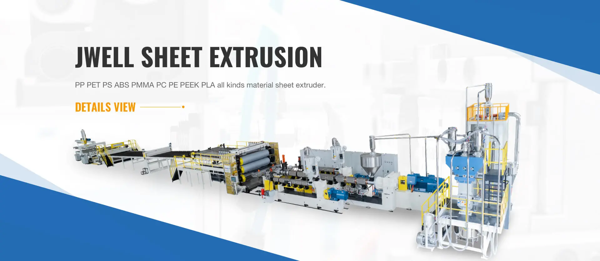 Jwell Sheet Extrusion