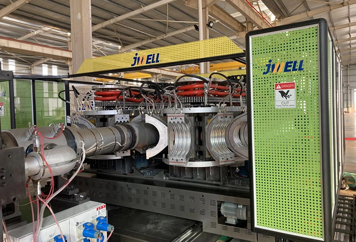 2022 Georgian 1000mm Double Wall Corrugated Pipe Extrusion Project