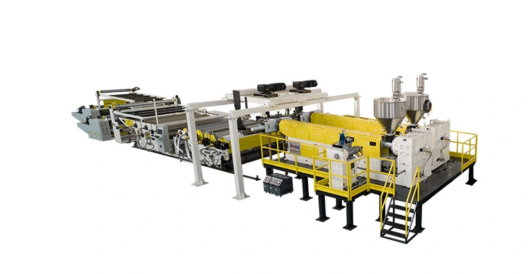 EVA POE TPO Soundproof Sheet Extrusion Line