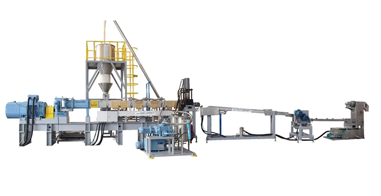 PET Recycling Twin Screw Extruder Machine