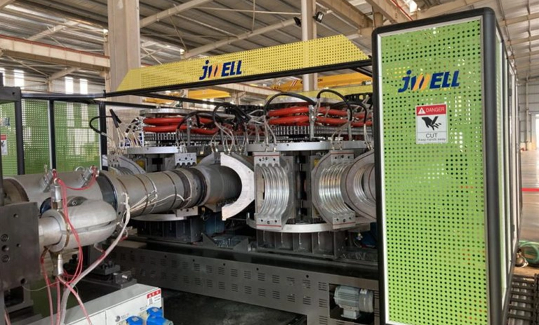 2022 georgian 1000mm double wall corrugated pipe extrusion project