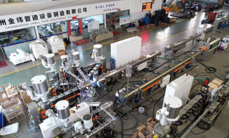 2023 turkey pe rt 5 layer co extrusion pipe line