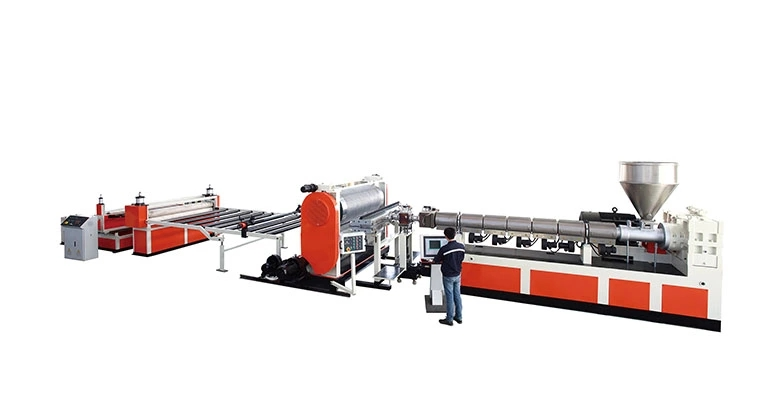water drainage sheet extrusion line