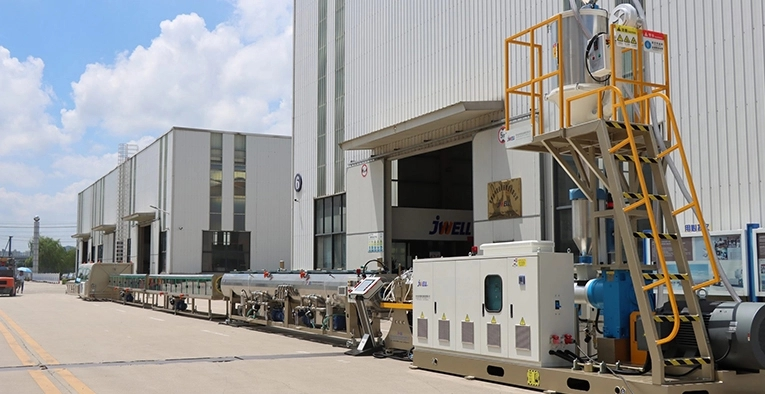 hdpe pipe production line
