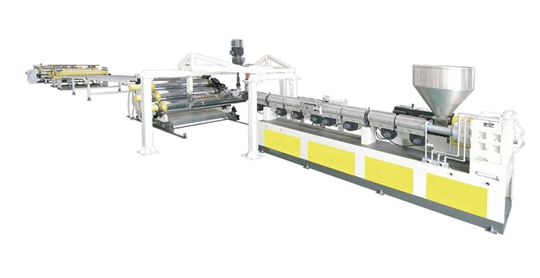pc sheet extrusion line