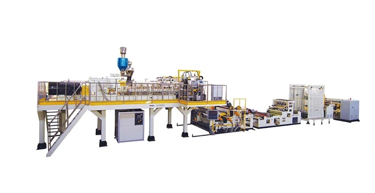 pla sheet extrusion line