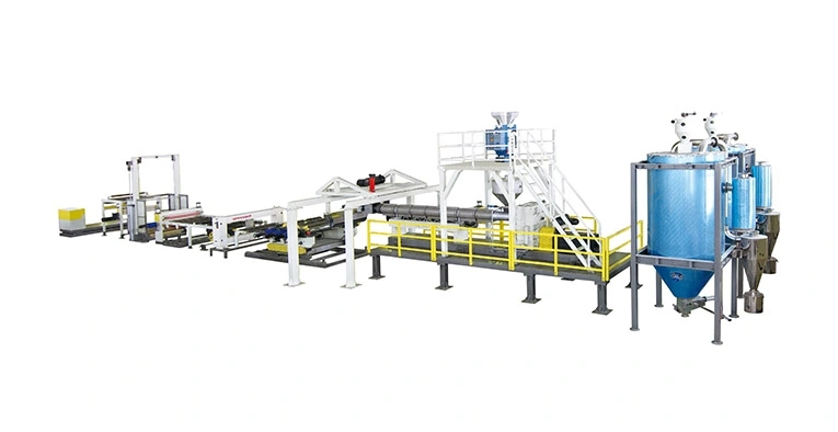 pmma gpps sheet extrusion line