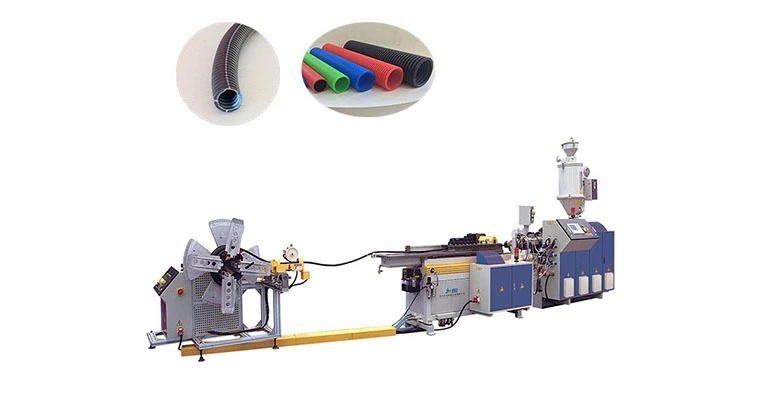 single wall corrugated pipe extrusion line