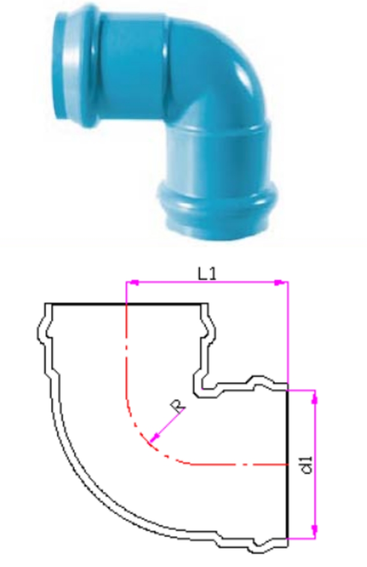 parameters-of-double-socket-90-elbow.jpg