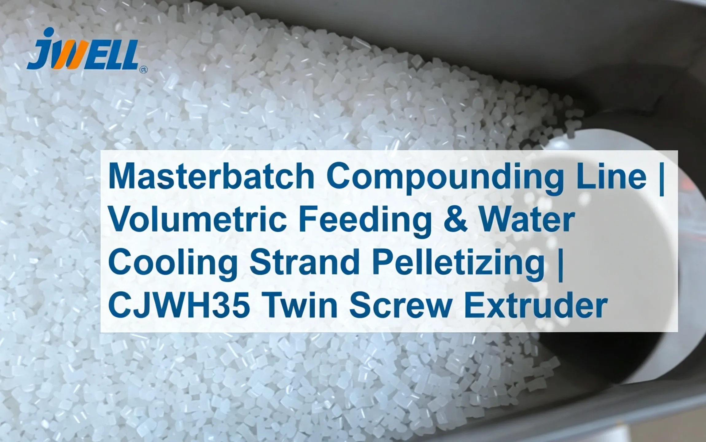 Masterbatch Compounding Line—Volumetric Feeding & Water Cooling Strand Pelletizing