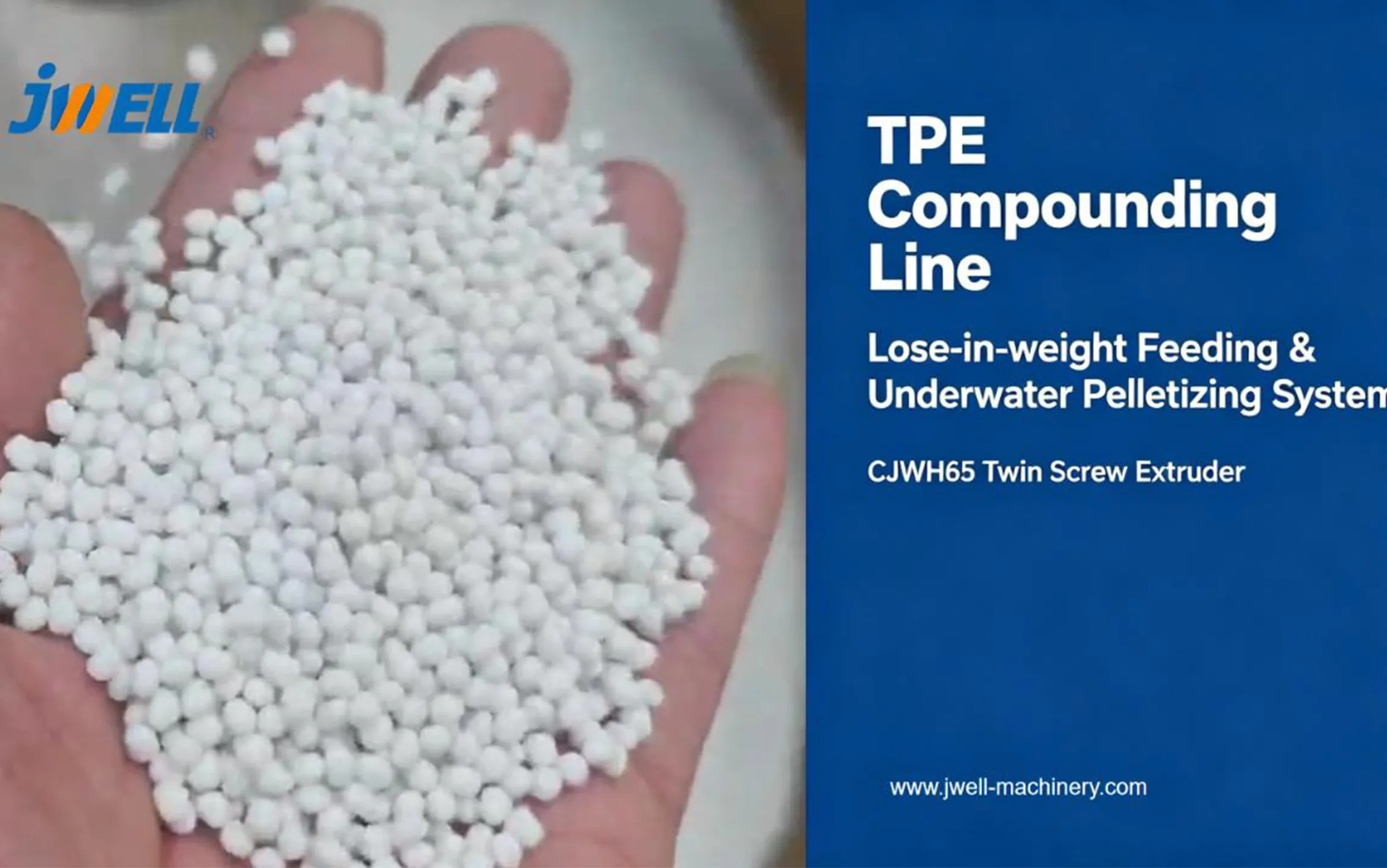 TPE Compounding Line-LIW feeding&Underwater Pelletizing System