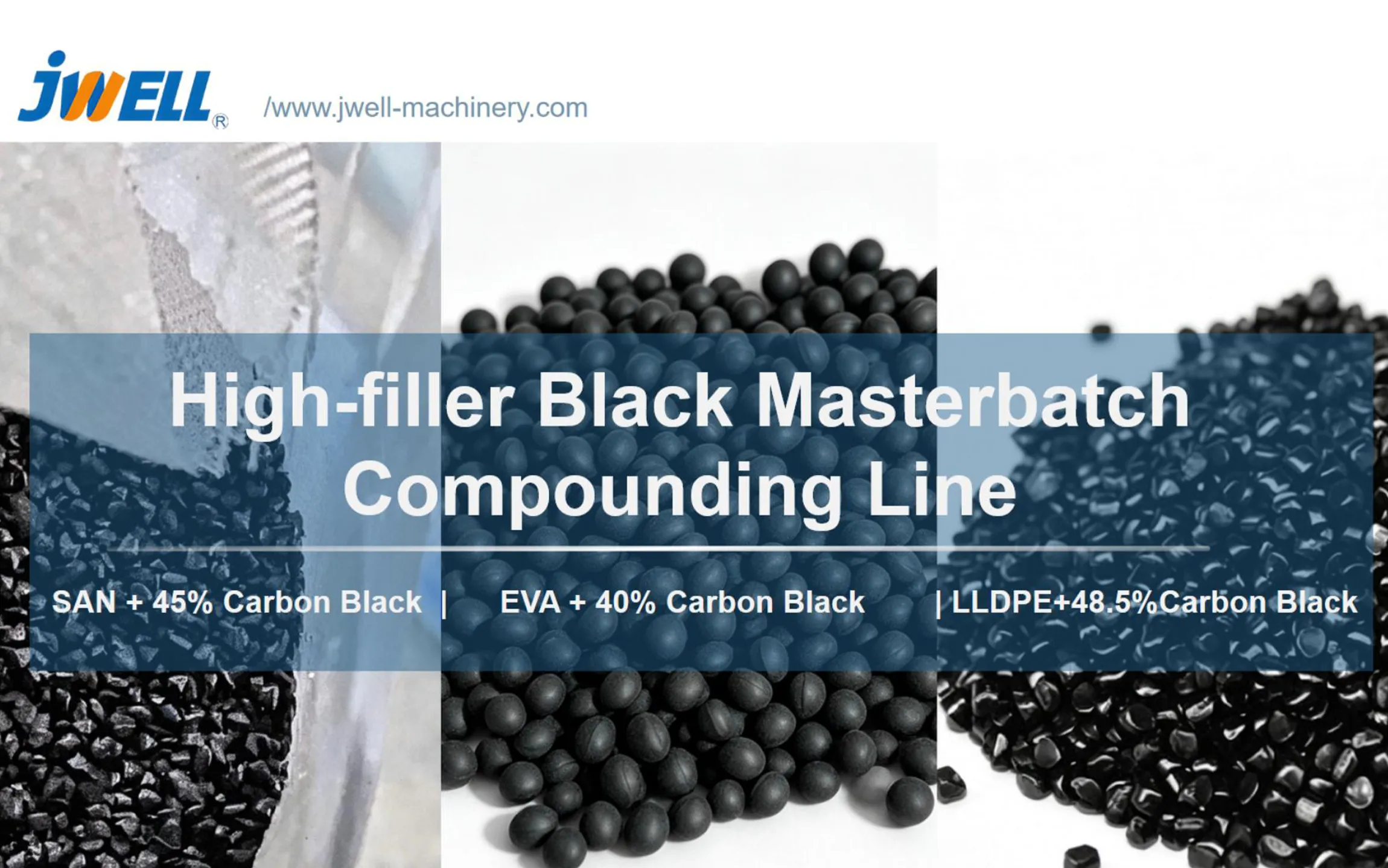 High-filler Black Masterbatch  Compounding Line