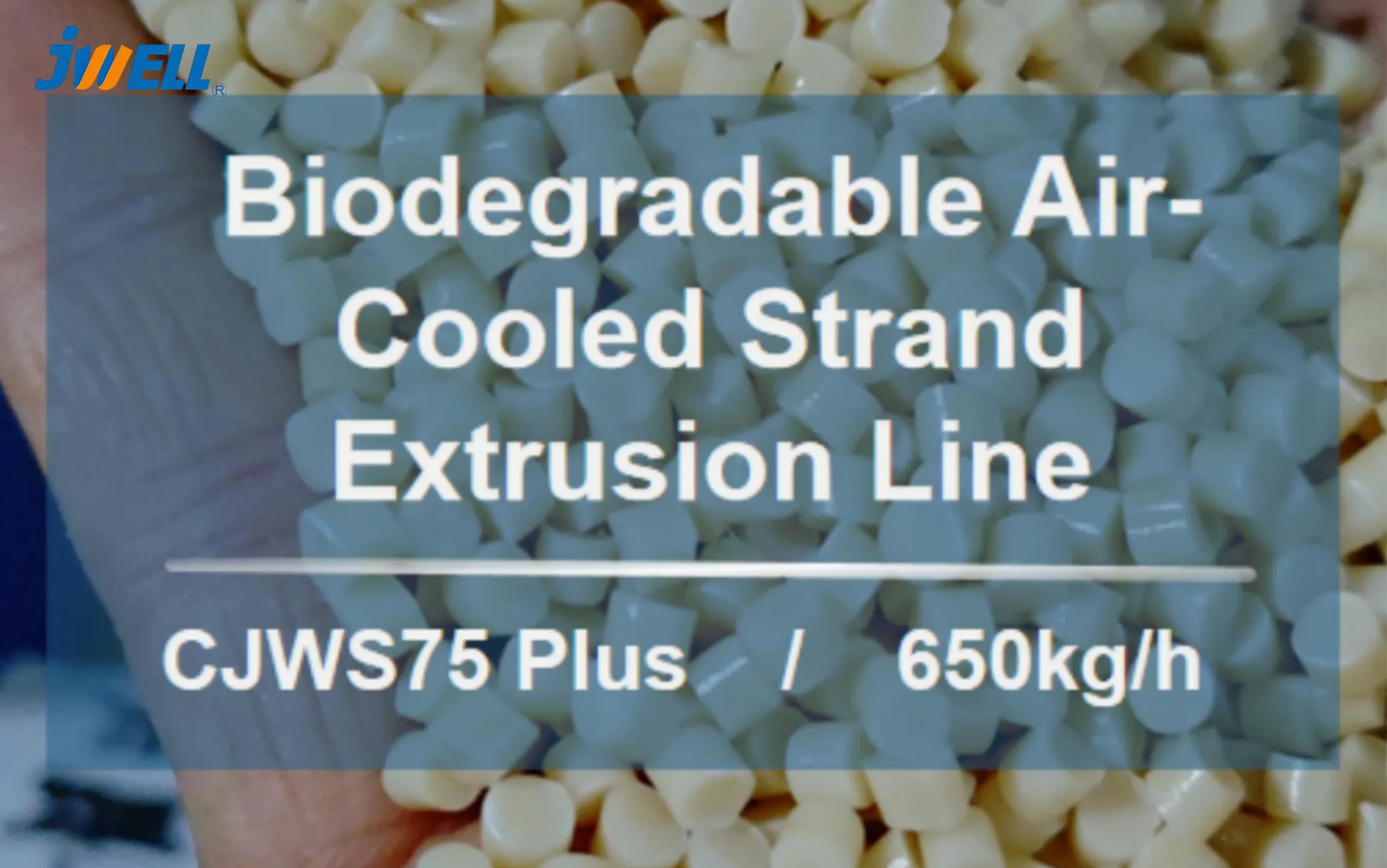 Biodegradable Air-Cooled Strand Extrusion Line