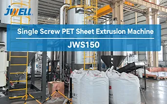 JWS150 Single Screw PET Sheet Extrusion Machine