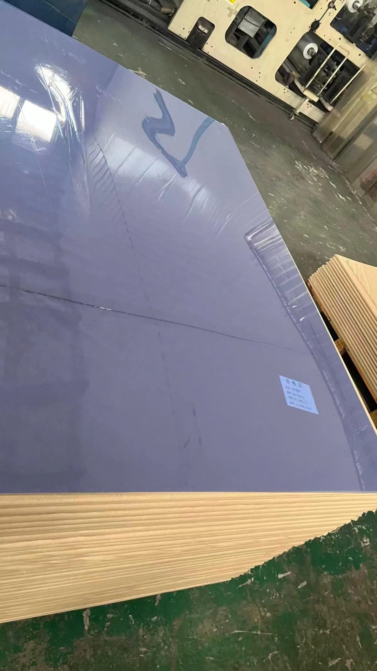 inspect the finished pvc sheet inspect the finished pvc sheet